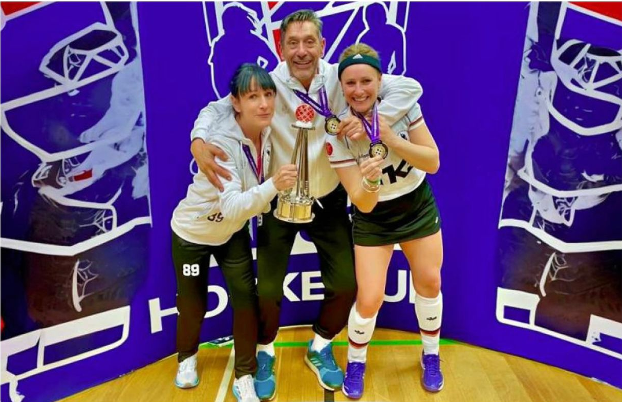 Zwei Masters Hallenhockey Weltmeister aus unserem Verein
